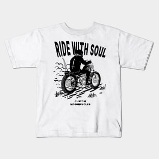 Ride With Soul 2 Kids T-Shirt